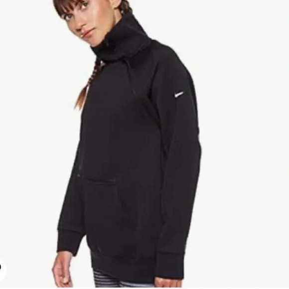 Nike DriFit Pullover Training Sweater Top Size S Black - Picture 1 of 12